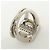 Hermès HERMES Sellier Corozo Metal Shell Ring Silber Ring US5.5 EU51 - Ansicht 8