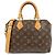 Louis Vuitton Monogram Speedy Bandouliere 25 Brown M41113