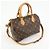 Louis Vuitton Monogram Speedy Bandouliere 25 Brown M41113 - vista 4