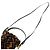 FENDI Zucca Mon Tresor Mouton Leather 2Way Hand Bag Brown Black 8BS010 - vista 4