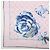 Sciarpa CHANEL COCO Mark 100% seta fiori rosa blu - vista 5