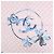 Sciarpa CHANEL COCO Mark 100% seta fiori rosa blu - vista 7