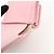 Autre Marque CHANEL COCO Mark Wild Stitch Calf Skin Tri-Fold Compact Wallet Pink - vista 20