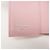 Autre Marque CHANEL COCO Mark Wild Stitch Calf Skin Tri-Fold Compact Wallet Pink - vista 23