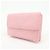 Autre Marque CHANEL COCO Mark Wild Stitch Calf Skin Tri-Fold Compact Wallet Pink - vista 3