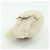 LOEWE Monedero de piel y lana Rabbit White - vista 6