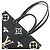 Louis Vuitton Bicolor Monogram Empreinte On The Go MM Noir Beige M45495 - vista 4