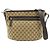 Borsa a spalla e a tracolla GUCCI in tela e pelle Beige Brown 388930
