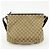 Borsa a spalla e a tracolla GUCCI in tela e pelle Beige Brown 388930 - vista 2