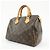 Louis Vuitton Monogram Speedy 25 Boston Bag Hand Bag Brown M41528 - vista 3