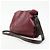 Borsa a tracolla e a spalla LOEWE Anagram in pelle nappa viola - vista 3
