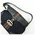 GUCCI Sherry GG Canvas Leather Shoulder Bag Hand Bag Black 130846 - vista 6