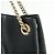 Borsa a tracolla in pelle GUCCI SOHO Interlocking G Chain Nero 536196 - vista 13