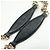 Borsa a tracolla in pelle GUCCI SOHO Interlocking G Chain Nero 536196 - vista 7