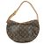 Borsa a tracolla Louis Vuitton Monogram Croissant MM in pelle Marrone M51512