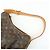 Borsa a tracolla Louis Vuitton Monogram Croissant MM in pelle Marrone M51512 - vista 5