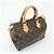 Borsa a mano Louis Vuitton Monogram Speedy 25 Boston Bag Marrone M41528 - vista 4