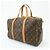Louis Vuitton Monogram Sac Souple 35 Boston Bag Brown M41626 - vista 3