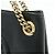 GUCCI SOHO Borsa a spalla in pelle con catena Interlocking G Nera 536196 - vista 13
