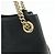 GUCCI SOHO Borsa a spalla in pelle con catena Interlocking G Nera 536196 - vista 14