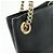 GUCCI SOHO Borsa a spalla in pelle con catena Interlocking G Nera 536196 - vista 15