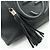 GUCCI SOHO Borsa a spalla in pelle con catena Interlocking G Nera 536196 - vista 17
