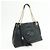 GUCCI SOHO Borsa a spalla in pelle con catena Interlocking G Nera 536196 - vista 4