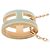 Hermès HERMES Collana Mini Pop H in metallo laccato Rose Pink Light Blue - vista 5