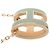Hermès HERMES Collana Mini Pop H in metallo laccato Rose Pink Light Blue - vista 6