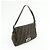 FENDI Mamma Baguette Borsa a tracolla in tela Zucca e pelle Marrone 26325 - vista 4
