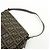 FENDI Mamma Baguette Borsa a tracolla in tela Zucca e pelle Marrone 26325 - vista 7