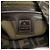 FENDI Borsa a spalla e borsa a mano in pelle e tela Zucca Nero e Marrone 26569 - vista 24