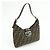 FENDI Borsa a spalla e borsa a mano in pelle e tela Zucca Nero e Marrone 26569 - vista 4