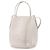 Chloé Chloe Sense Micro Leather 2Way Bag Borsa a Tracolla Borsa a Mano Pink Beige