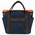 Hermès HERMES Sac de Pansage Groom Canvas 2Way Tote Hand Bag Navy Brown