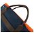 Hermès HERMES Sac de Pansage Groom Canvas 2Way Tote Hand Bag Navy Brown - vista 4