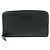 GUCCI Microguccissima Leder Zippy Long Wallet Schwarz 449391