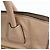 Borsa Tote e Borsa a Tracolla in Pelle PRADA con Logo Triangolare Rosa Beige - vista 16