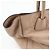 Borsa Tote e Borsa a Tracolla in Pelle PRADA con Logo Triangolare Rosa Beige - vista 18
