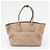 Borsa Tote e Borsa a Tracolla in Pelle PRADA con Logo Triangolare Rosa Beige - vista 2