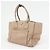 Borsa Tote e Borsa a Tracolla in Pelle PRADA con Logo Triangolare Rosa Beige - vista 3