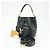 Louis Vuitton Lockme Bucket NV Borsa 2Way Borsa a Mano Nera M57687 - vista 23