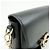 Borsa a tracolla in pelle con catena e logo Interlocking G GUCCI Nera 607720 - vista 13