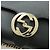Borsa a tracolla in pelle con catena e logo Interlocking G GUCCI Nera 607720 - vista 17