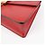 Borsa a tracolla in pelle GUCCI Sylvie Sherry Fiocco Rosso Rosso 421882 - vista 13
