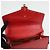 Borsa a tracolla in pelle GUCCI Sylvie Sherry Fiocco Rosso Rosso 421882 - vista 20