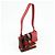 Borsa a tracolla in pelle GUCCI Sylvie Sherry Fiocco Rosso Rosso 421882 - vista 4
