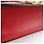 Borsa a tracolla in pelle GUCCI Sylvie Sherry Fiocco Rosso Rosso 421882 - vista 6