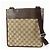 Borsa a Tracolla GUCCI GG Canvas Leather Beige Brown 27639 - vista 2