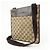 Borsa a Tracolla GUCCI GG Canvas Leather Beige Brown 27639 - vista 3